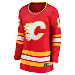 Morgan Frost Calgary Flames Fanatics Women's Home Breakaway Jersey - Red | Fanatics Lifestyle