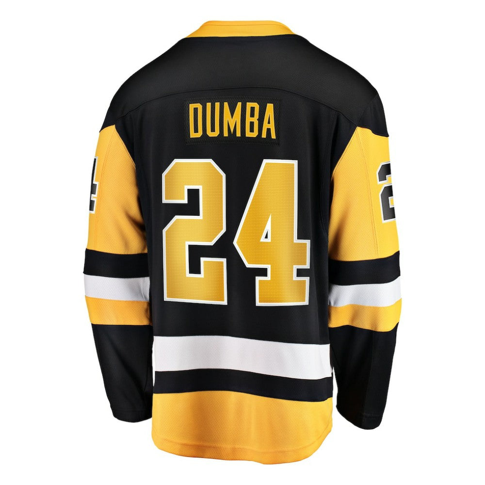 Matt Dumba Pittsburgh Penguins Fanatics Home Breakaway Jersey - Black | Fanatics online