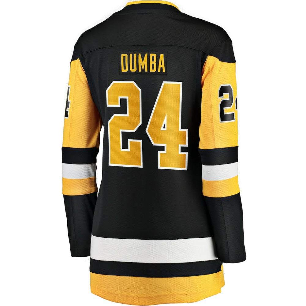 Matt Dumba Pittsburgh Penguins Fanatics Women's Home Breakaway Jersey - Black | Fanatics on sale