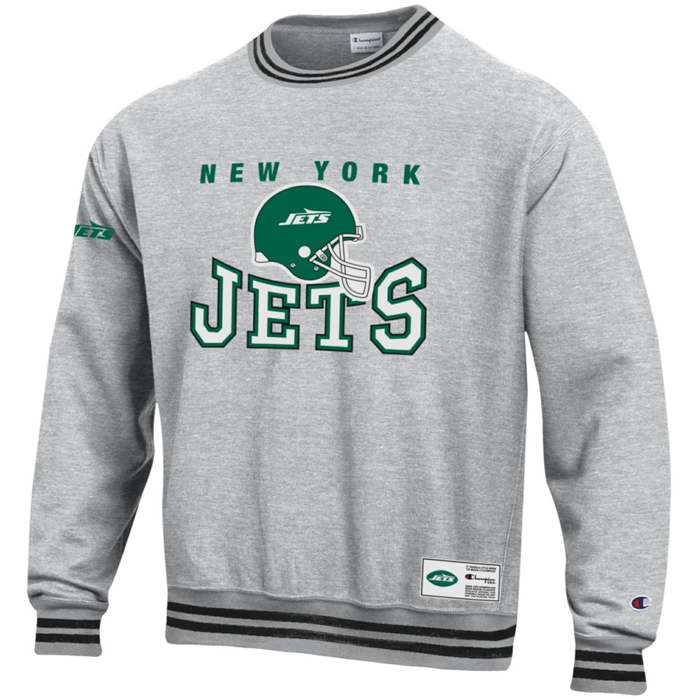 New York Jets Champion Reverse Weave Fleece Sweatshirt - Gray - NFL