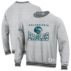 Philadelphia Eagles Champion Reverse Weave Fleece Sweatshirt - Heather Gray - NFL