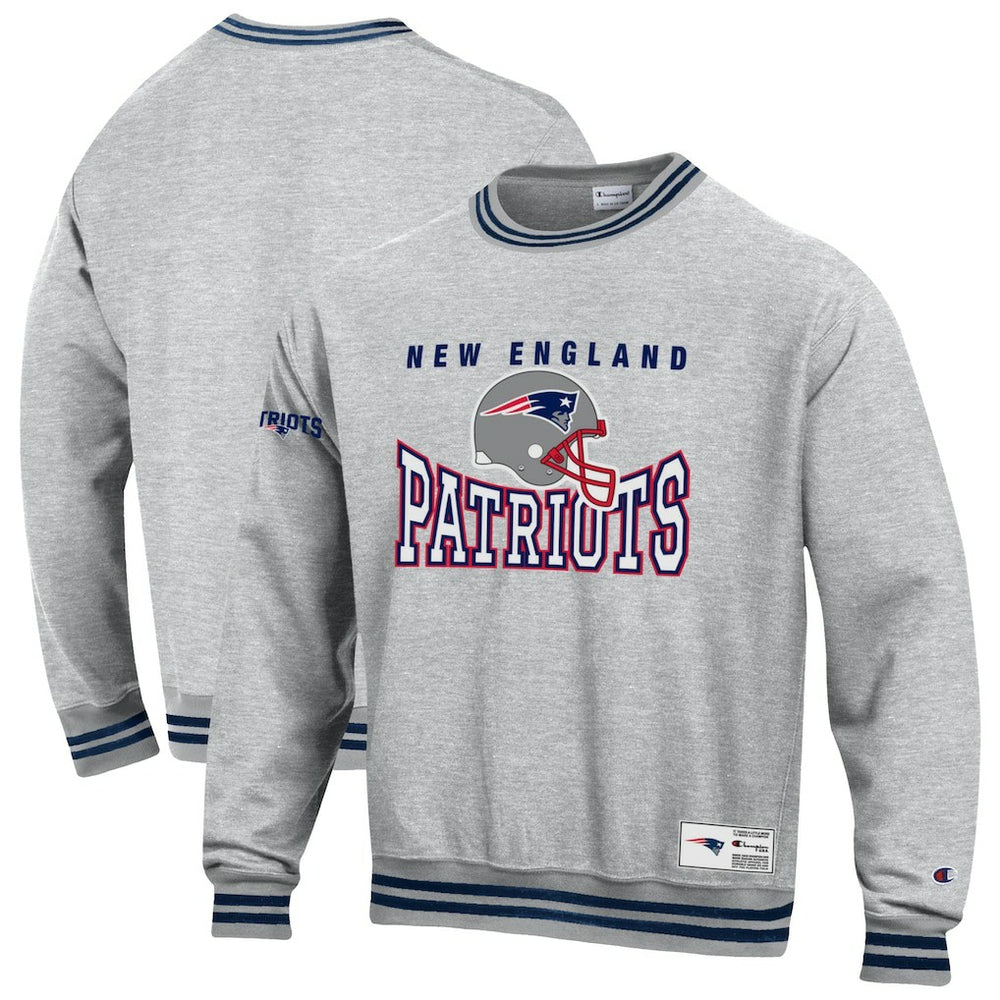 New England Patriots Champion Reverse Weave Fleece Sweatshirt - Gray - NFL