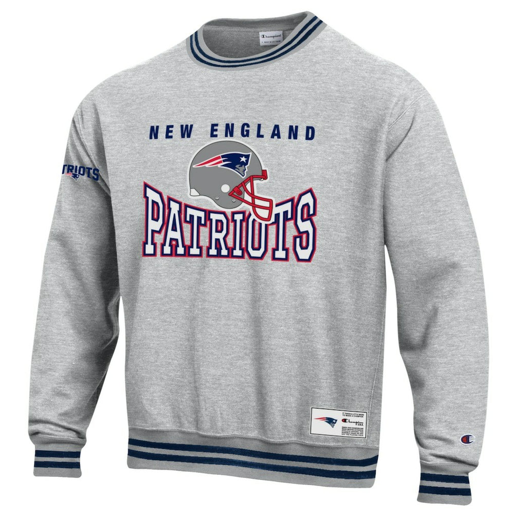 New England Patriots Champion Reverse Weave Fleece Sweatshirt - Gray - NFL