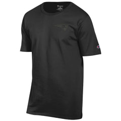 New England Patriots Champion Tonal Logo T-Shirt - Black - NFL