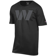 Washington Commanders Champion Tonal Logo T-Shirt - Black - NFL