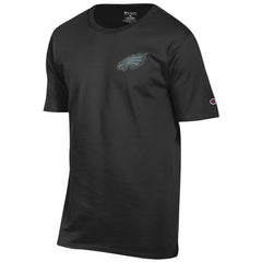 Philadelphia Eagles Champion Tonal Logo T-Shirt - Black - NFL