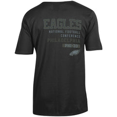 Philadelphia Eagles Champion Tonal Logo T-Shirt - Black - NFL