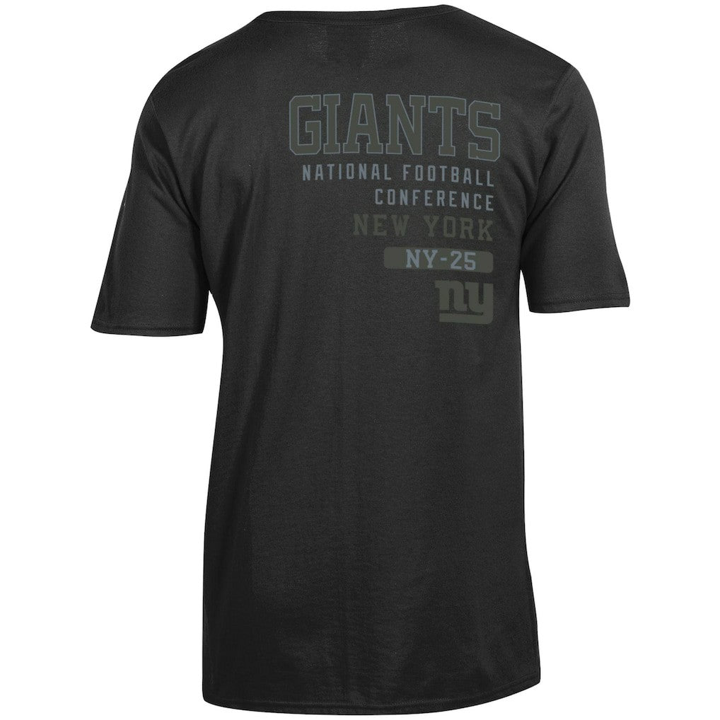 New York Giants Champion Tonal Logo T-Shirt - Black - NFL