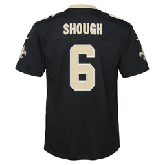 Tyler Shough New Orleans Saints Youth Team Game Jersey - Black - Nike