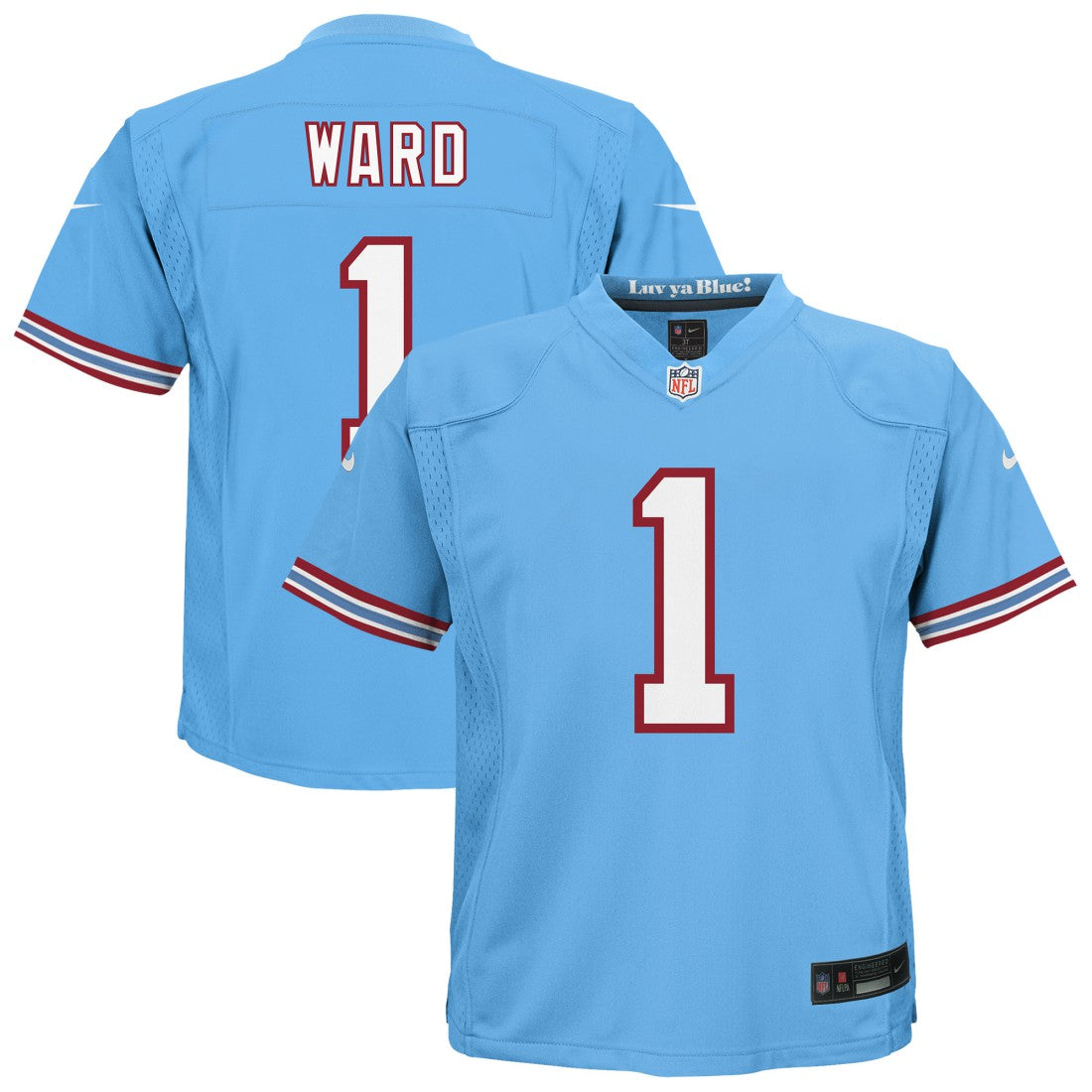 Cameron Ward Tennessee Titans Preschool Alternate 2 Player Game Jersey - Light Blue - Nike