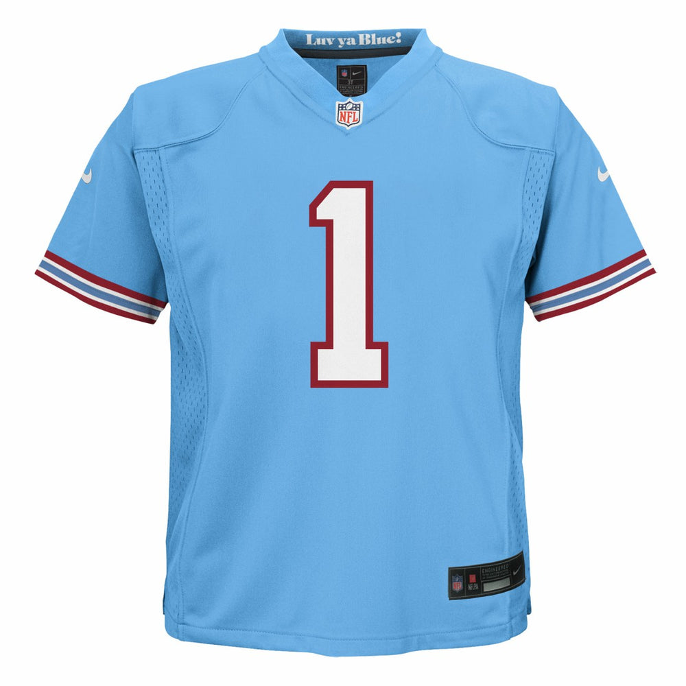 Cameron Ward Tennessee Titans Preschool Alternate 2 Player Game Jersey - Light Blue - Nike