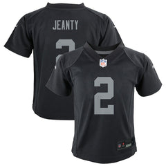 Ashton Jeanty Las Vegas Raiders Preschool Team Player Game Jersey - Black - Nike