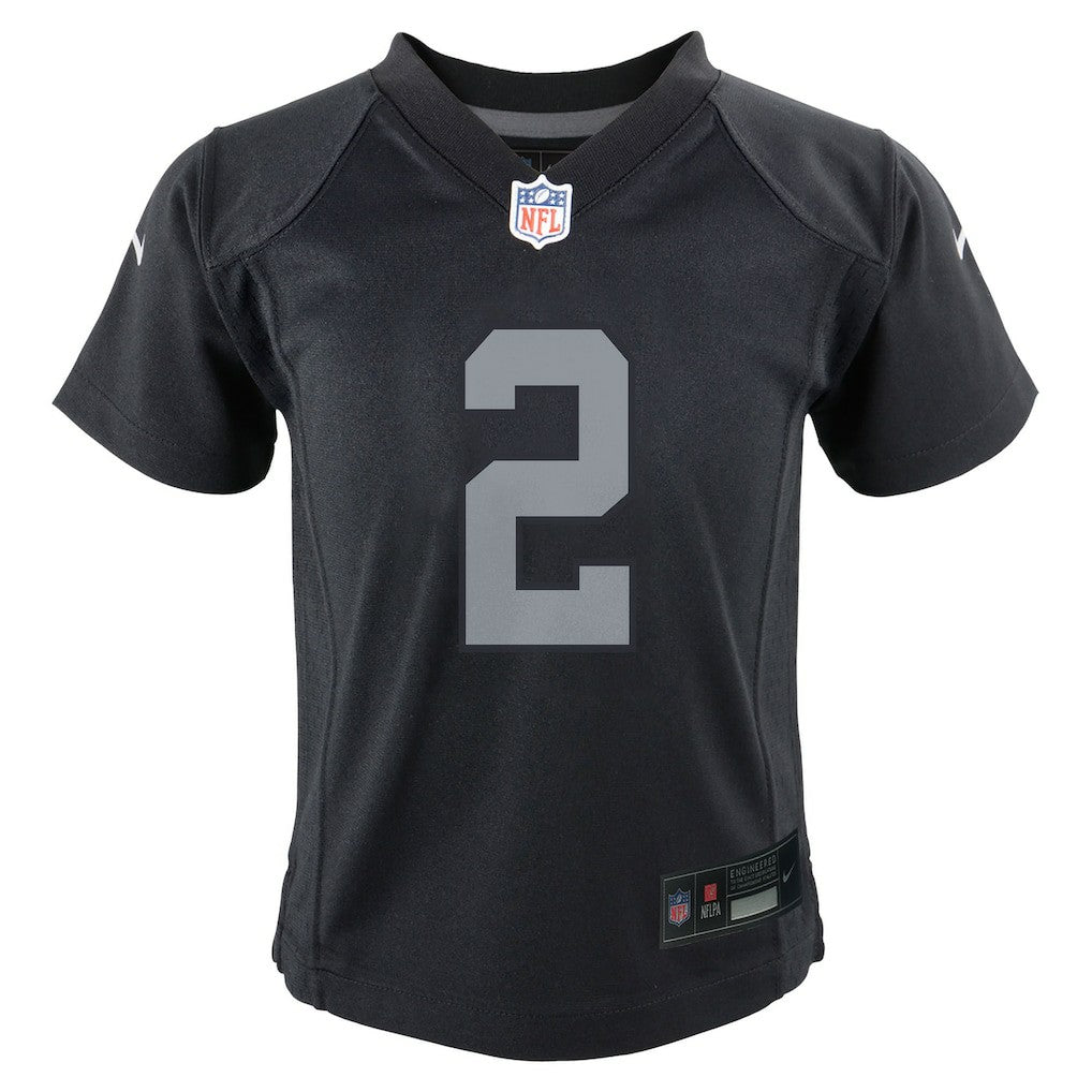 Ashton Jeanty Las Vegas Raiders Preschool Team Player Game Jersey - Black - Nike