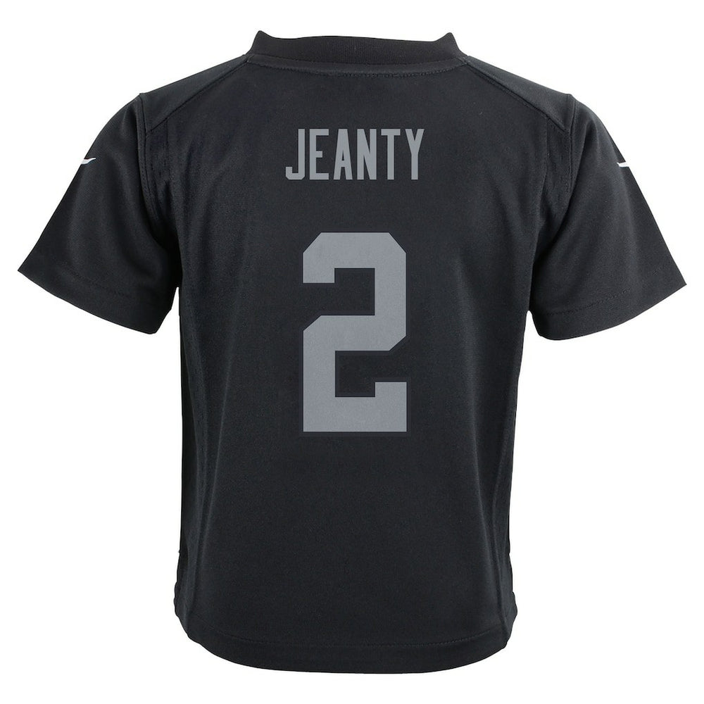 Ashton Jeanty Las Vegas Raiders Preschool Team Player Game Jersey - Black - Nike