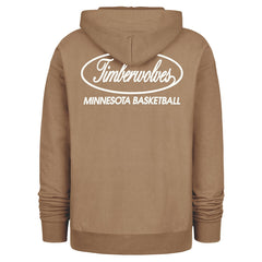 47 brand Minnesota Timberwolves '47 Triple Double Foundation Premium Hoodie Sweatshirt Khaki