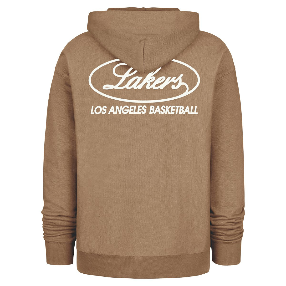 47 brand Los Angeles Lakers '47 Triple Double Foundation Premium Hoodie Sweatshirt Khaki