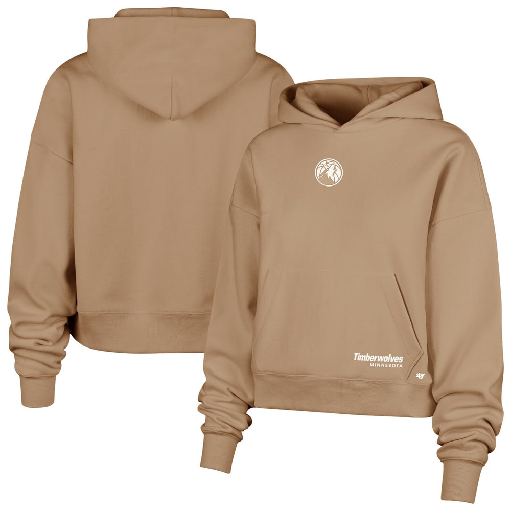47 brand Minnesota Timberwolves '47 Sue Foundation Hoodie Sweatshirt Tan