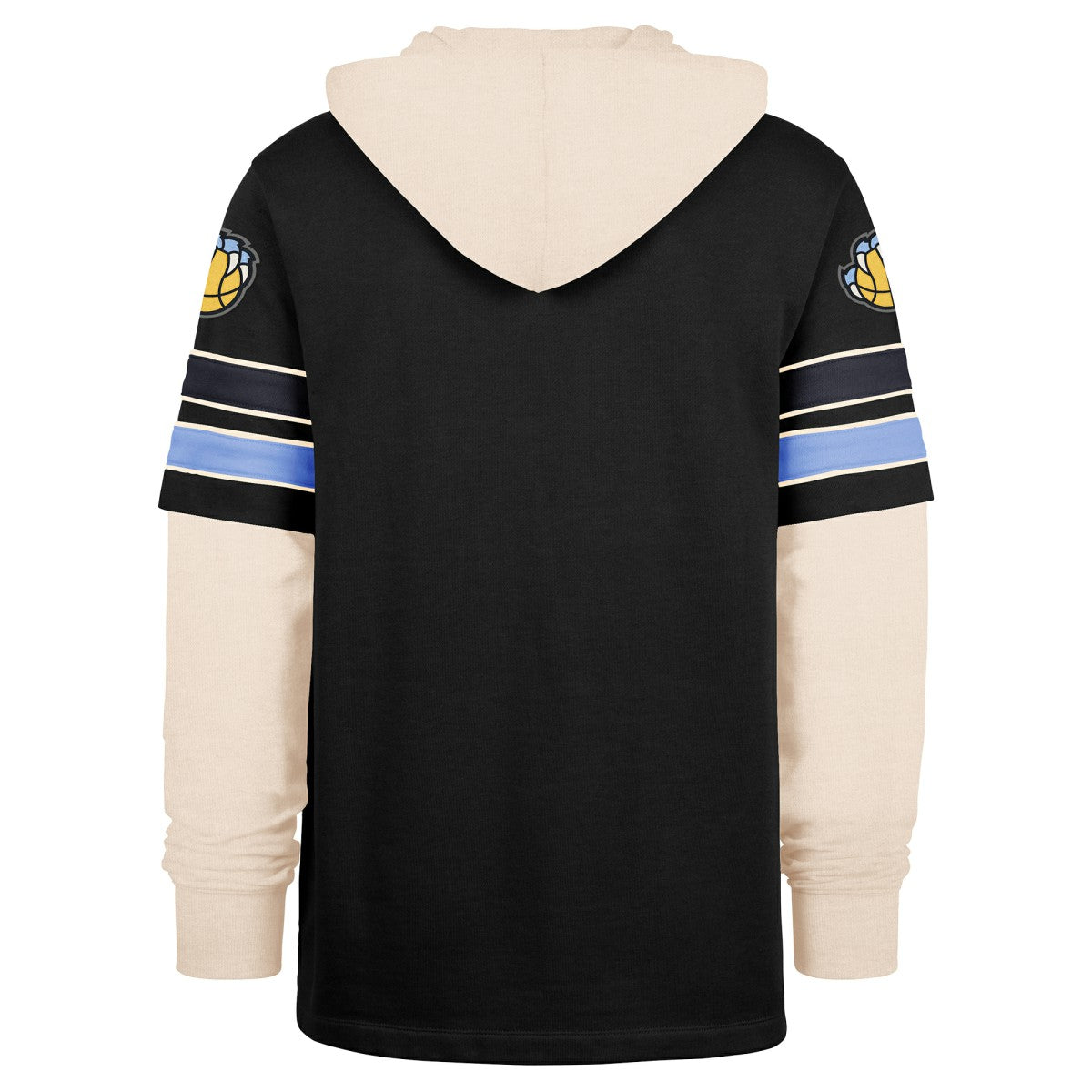 47 brand Memphis Grizzlies '47 Split Zone Cornerback Duo Hoodie Black
