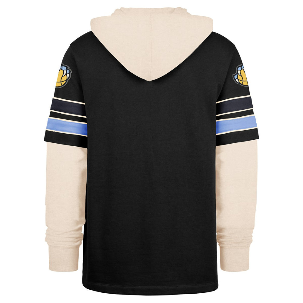 47 brand Memphis Grizzlies '47 Split Zone Cornerback Duo Hoodie Black