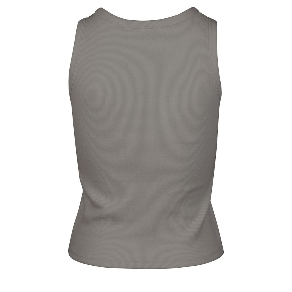 47 brand Golden State Warriors '47 Women's Cropped Skyhook Baby Rib Tank Gray