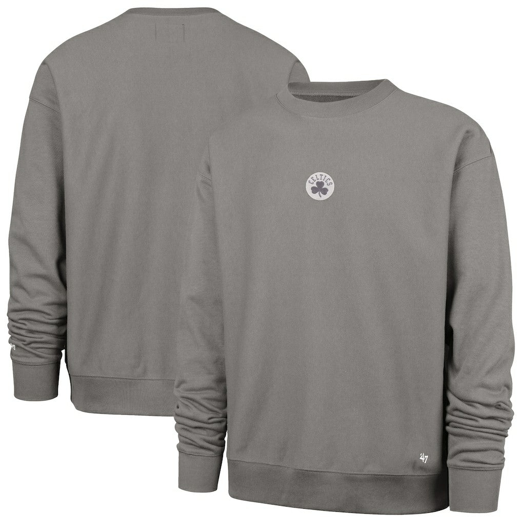 47 brand Boston Celtics '47 Offside Foundation Crew Neck Sweatshirt Gray