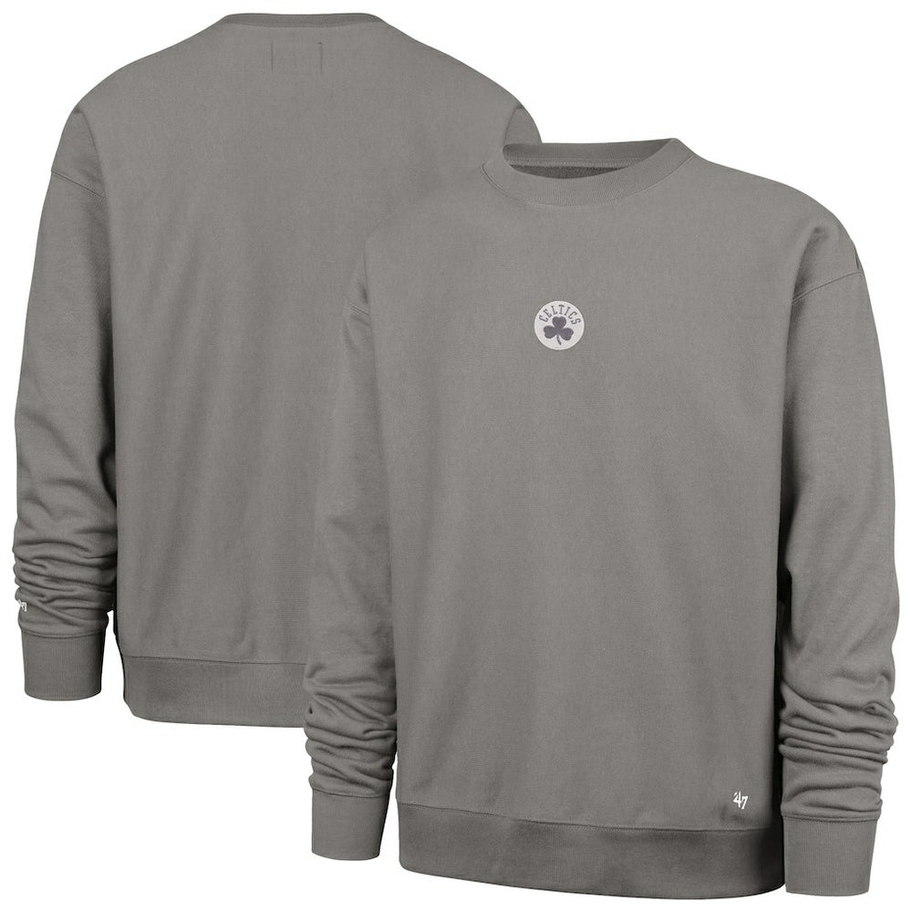 47 brand Boston Celtics '47 Offside Foundation Crew Neck Sweatshirt Gray