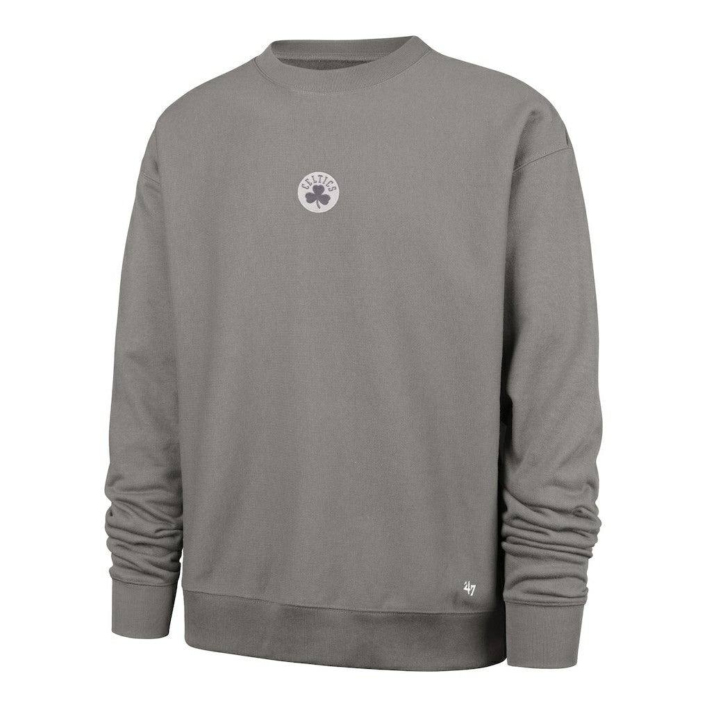 47 brand Boston Celtics '47 Offside Foundation Crew Neck Sweatshirt Gray