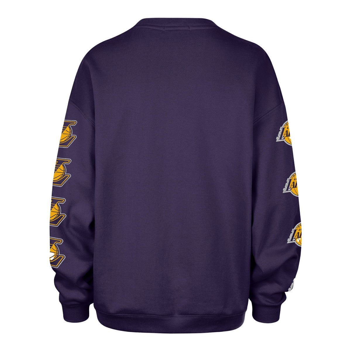 47 brand Los Angeles Lakers '47 Women's Go Big Oversized Sweatshirt Purple