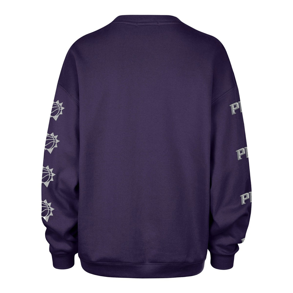 47 brand Phoenix Suns '47 Women's Go Big Oversized Sweatshirt Purple