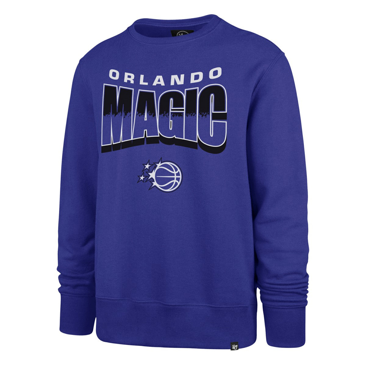 47 brand Orlando Magic '47 Unisex Brush By Headline Crewneck Sweatshirt Blue