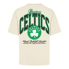 47 brand Boston Celtics '47 Unisex Crossover Collection Foundation Pocket T-Shirt Cream