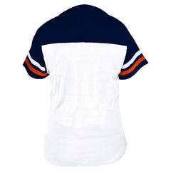 Houston Astros Profile Women's Plus Size Two-Stripe V-Neck T-Shirt Online