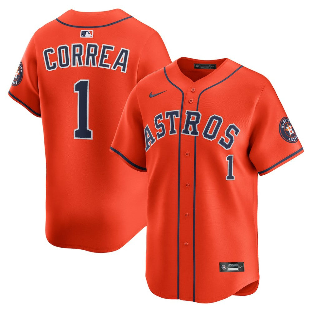 Carlos Correa Houston Astros Nike Alternate Limited Player Jersey Discount