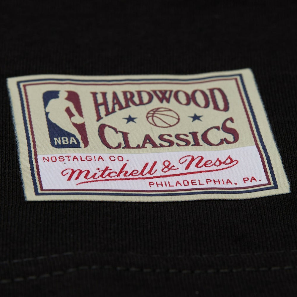 Mitchell & Ness Chicago Bulls Hardwood Classics Overlap T-Shirt Black