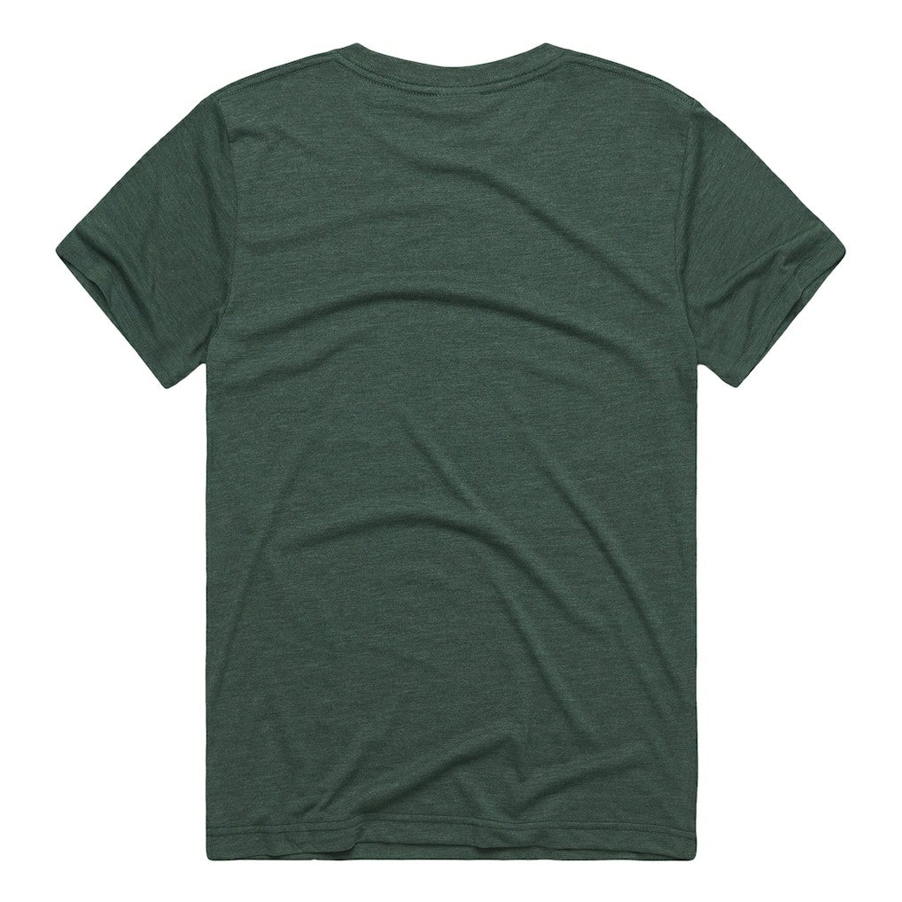 Joe Namath New York Jets Homage Unisex NFL Topps Trading Card Tri-Blend T-Shirt - Green - NFL
