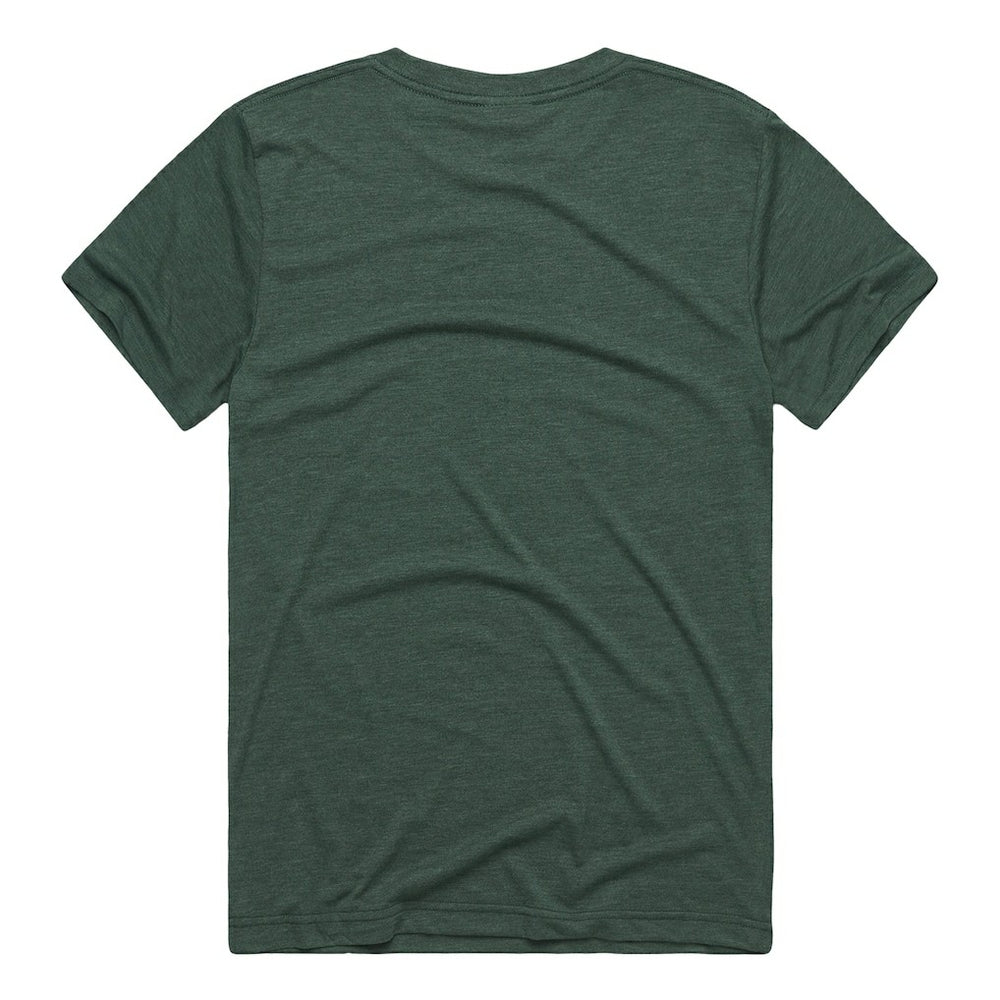 Joe Namath New York Jets Homage Unisex NFL Topps Trading Card Tri-Blend T-Shirt - Green - NFL