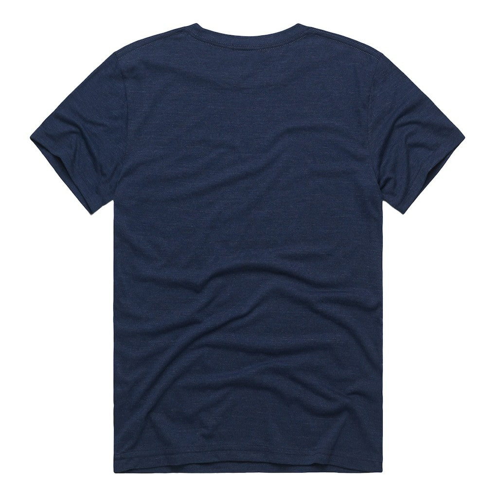 Emmitt Smith Dallas Cowboys Homage Unisex NFL Topps Trading Card Tri-Blend T-Shirt - Navy - NFL