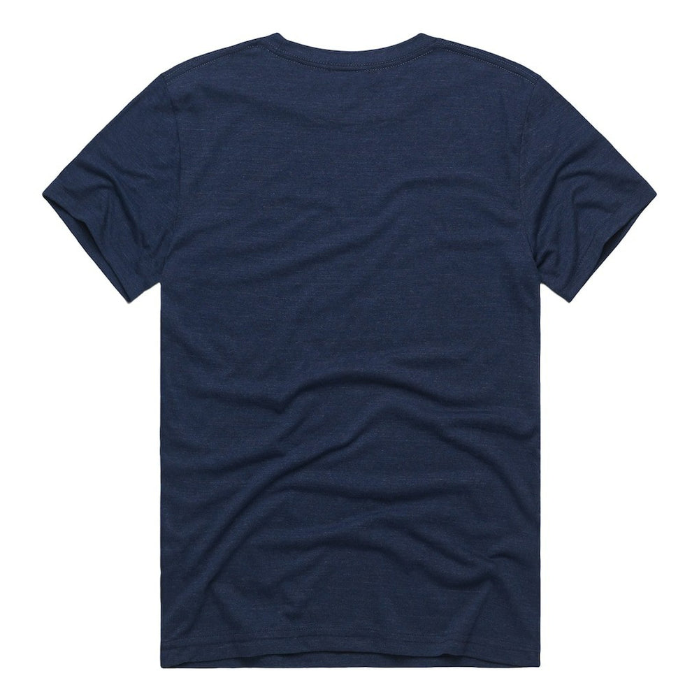 Emmitt Smith Dallas Cowboys Homage Unisex NFL Topps Trading Card Tri-Blend T-Shirt - Navy - NFL