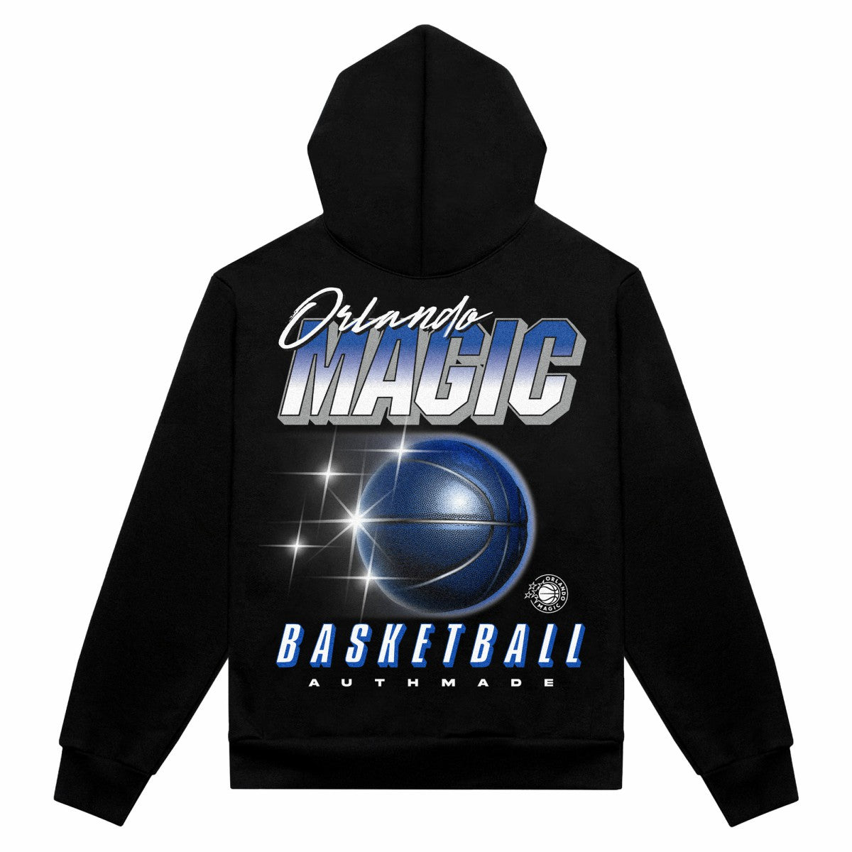 Orlando Magic Authmade Unisex Premium Boxy Full-Zip Hoodie Black