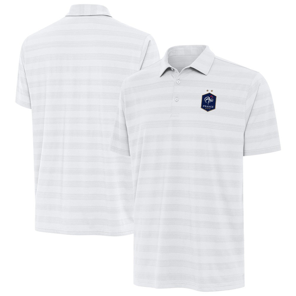 France National Team Antigua Channel Polo White