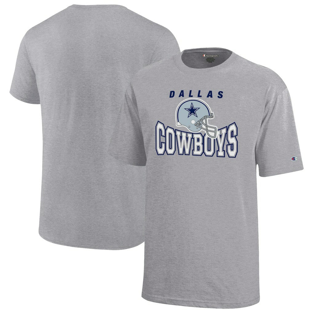 Dallas Cowboys Champion Youth Graphic T-Shirt - Gray - NFL