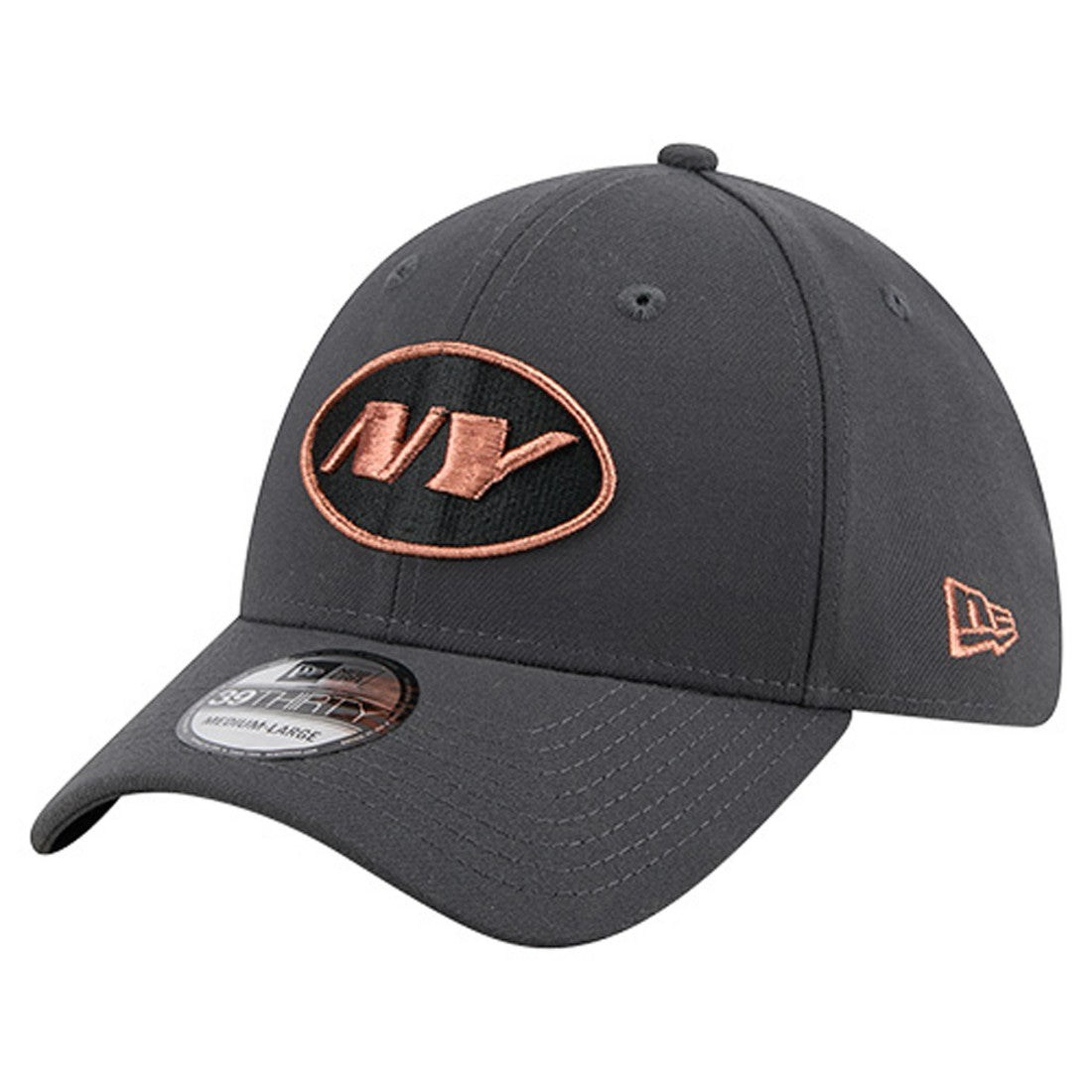 New York Jets New Era Empire 39THIRTY Flex Hat - Gray - NFL