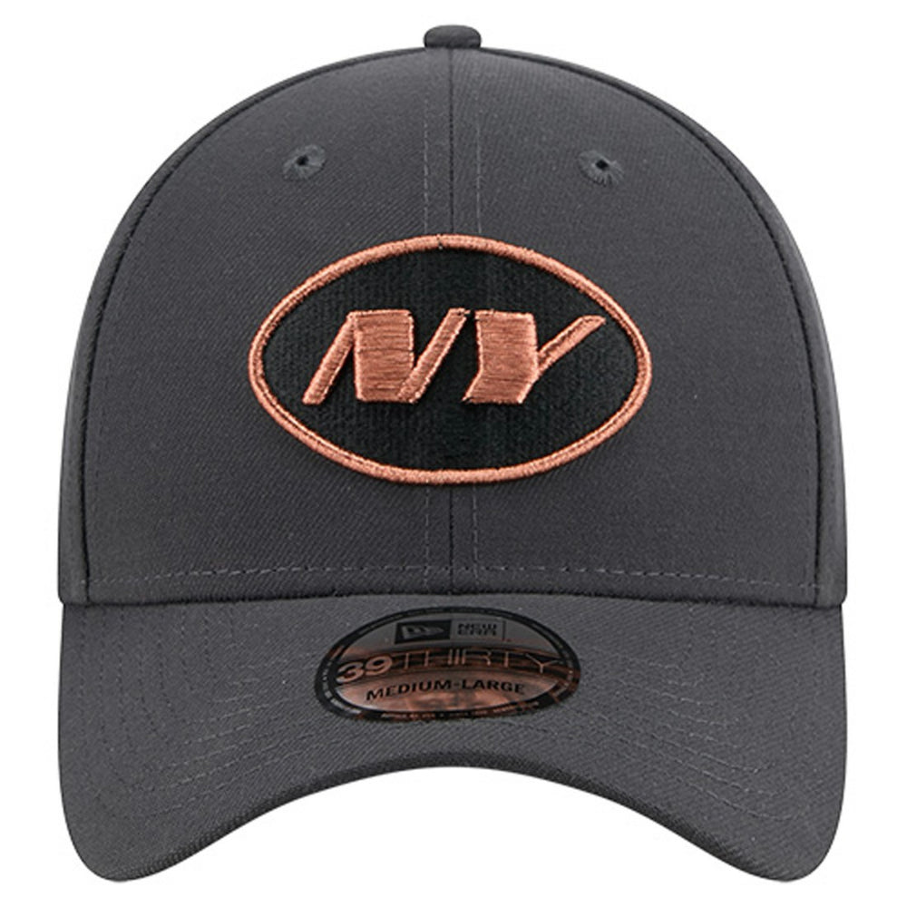 New York Jets New Era Empire 39THIRTY Flex Hat - Gray - NFL