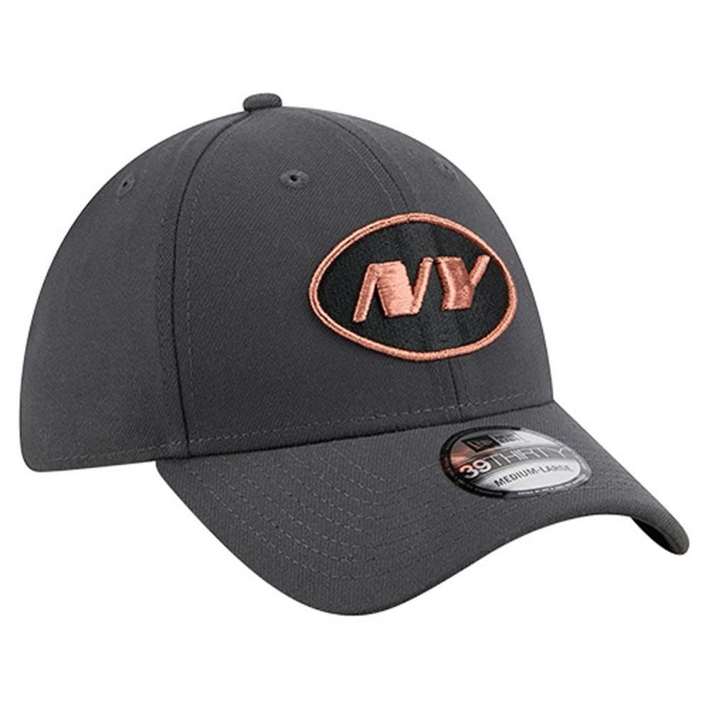 New York Jets New Era Empire 39THIRTY Flex Hat - Gray - NFL