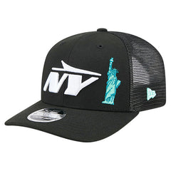 New York Jets New Era Liberty 9SEVENTY Adjustable Trucker Hat - Black - NFL