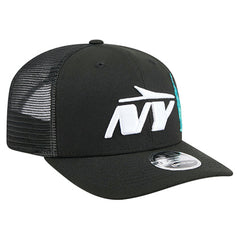 New York Jets New Era Liberty 9SEVENTY Adjustable Trucker Hat - Black - NFL