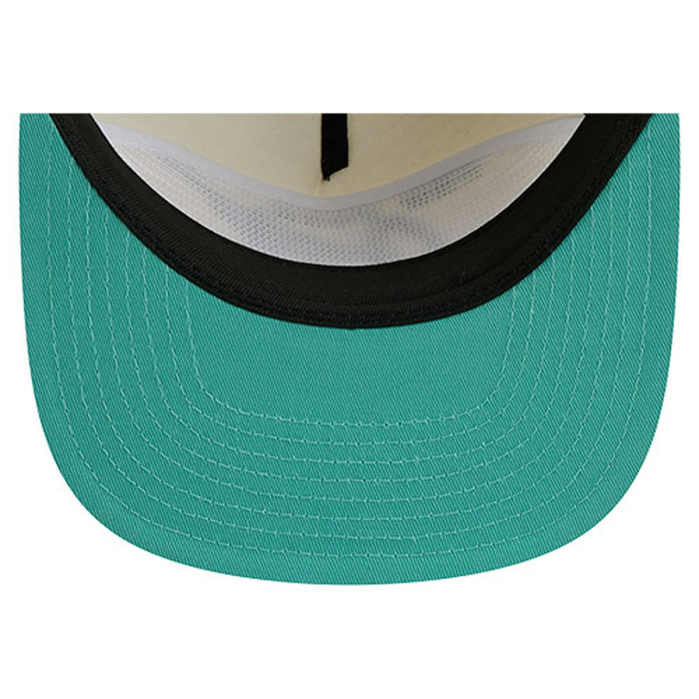 New York Jets New Era Liberty Golfer Adjustable Hat - Cream - NFL