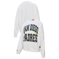San Diego Padres Mitchell & Ness Women's Oversized Cooperstown Sweatshirt for sale