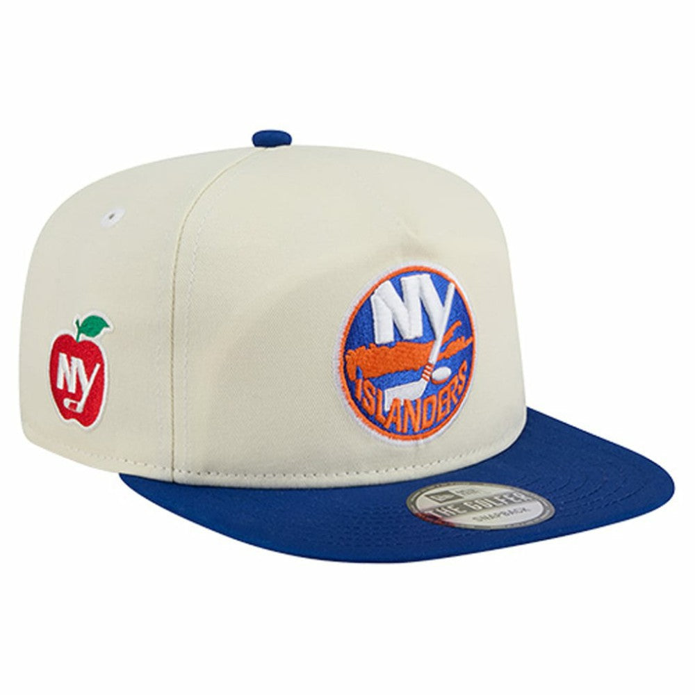 New York Islanders New Era Golfer Adjustable Hat - Cream | New Era near me