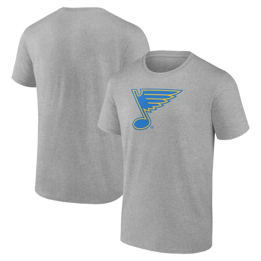 St. Louis Blues Essential T-Shirt - Heather Gray | NHL discount